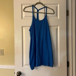J. Crew Blue Strappy Tank Dress
